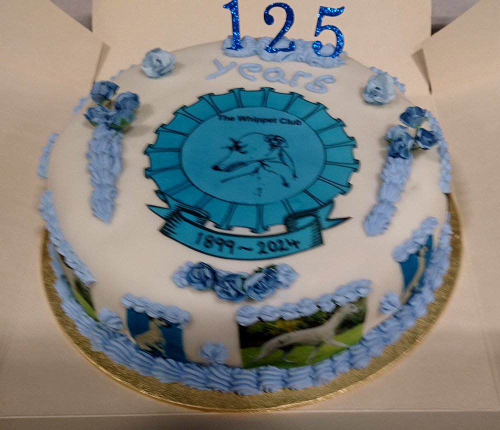 Whippet Club 125 Years Anniversary Cake